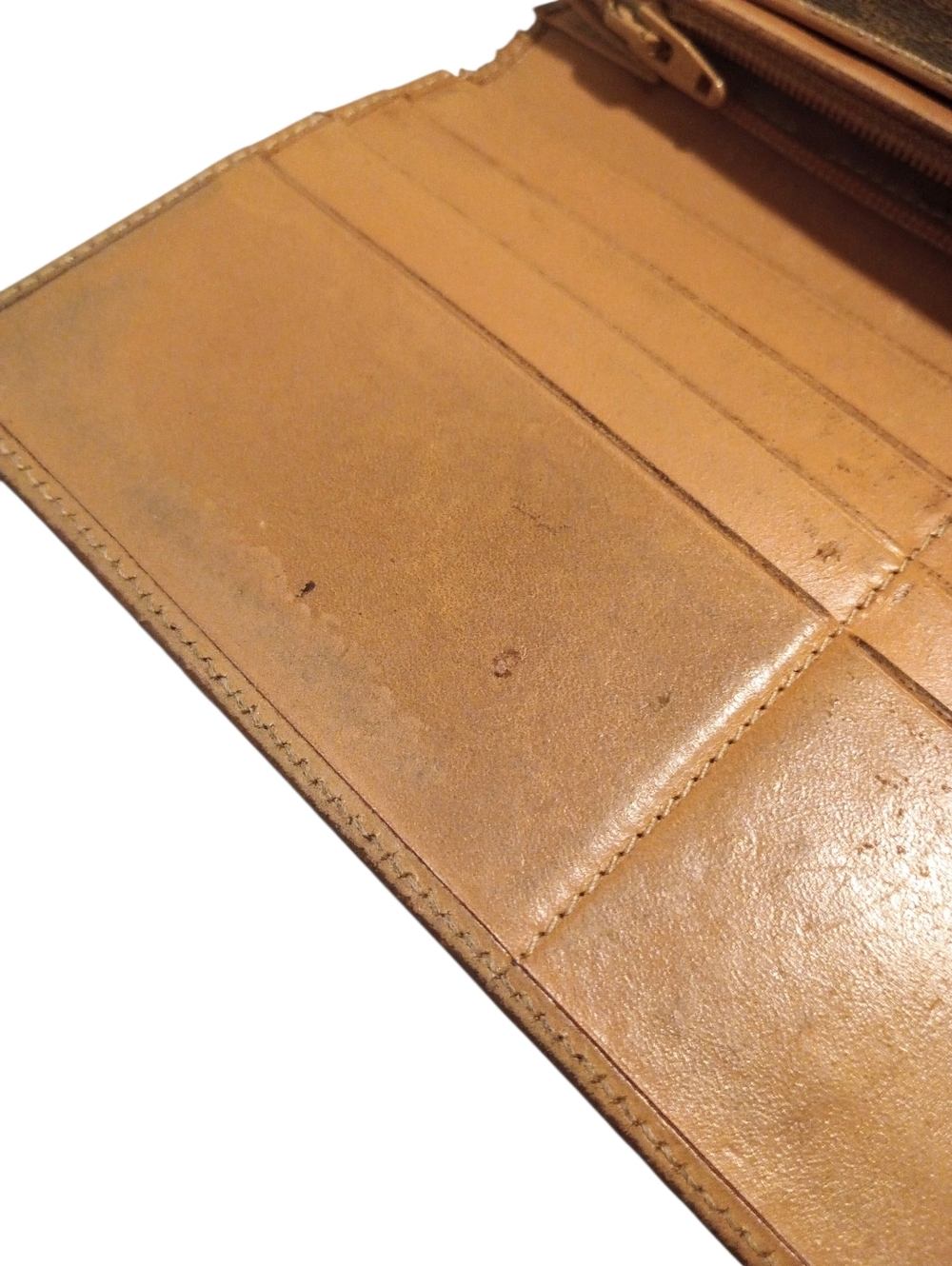 Celine Macadam Vintage Long Leather Wallet - Picture 13 of 15